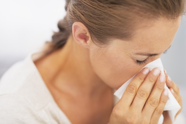 A Woman With Mold Allergy