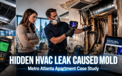 The Hidden HVAC Leak That Kept Triggering Mold Growth in a Metro Atlanta Apartment