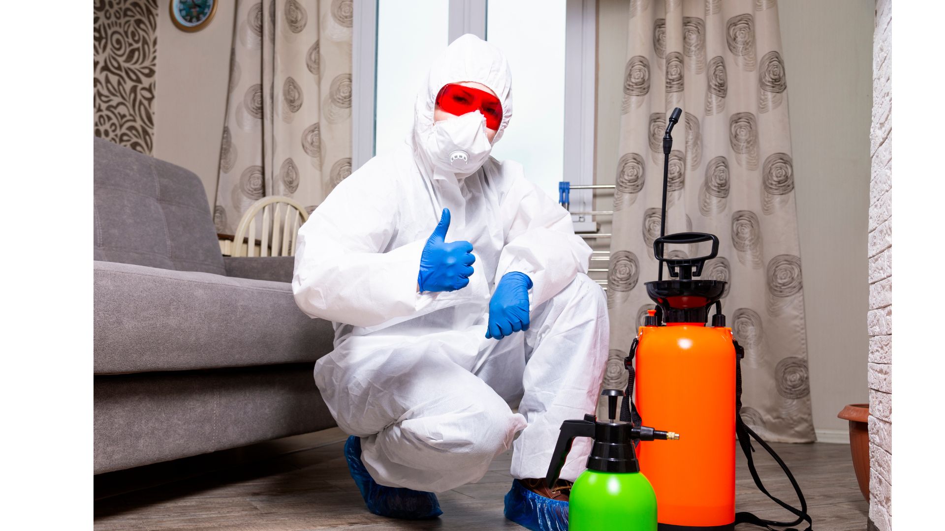Technician Performing Odor Removal Services In Atlanta