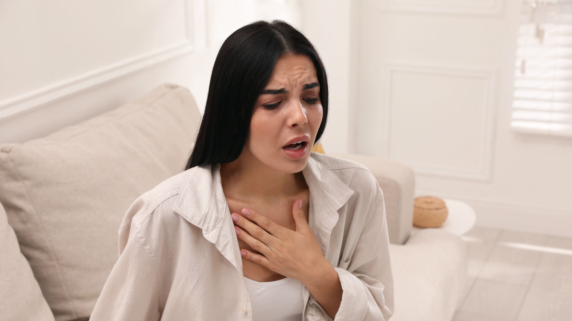 Woman Bothered By A Lingering Household Odor